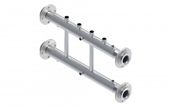 Распределительный коллектор GK50F(2)-25(2u)max, 250 кВт, серия MAXIMUS